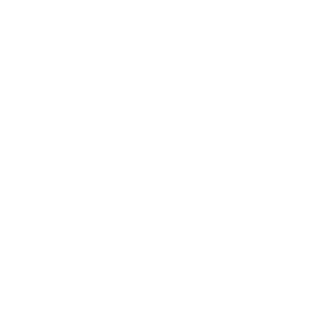 White 90 Number on Transparent Background for Celebration