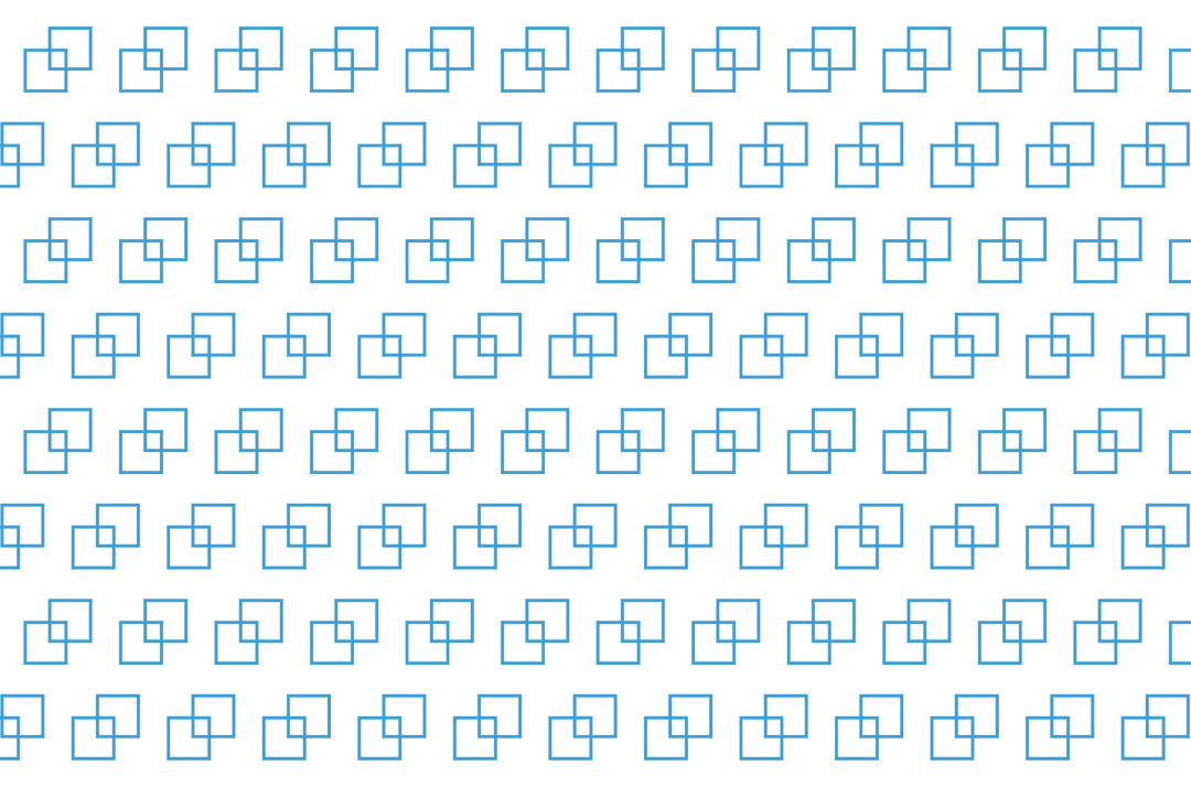 Blue Geometric Pattern on Transparent Background for Design