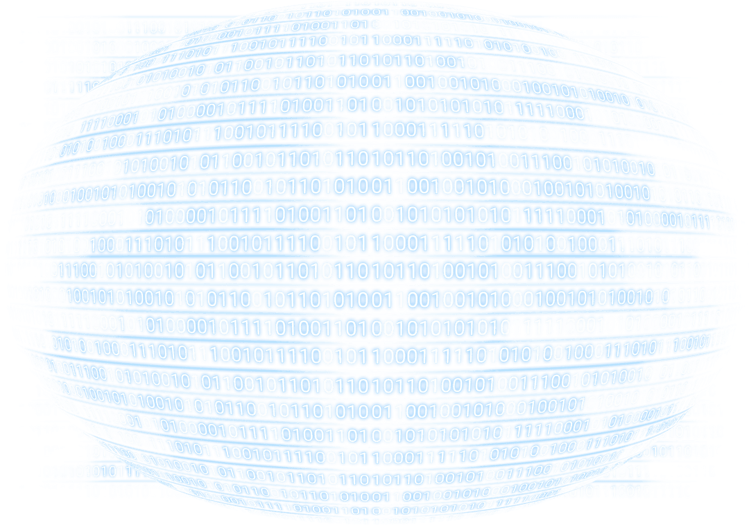 Transparent Sphere with Binary Code for Technology Background - Download Free Stock Images Pikwizard.com