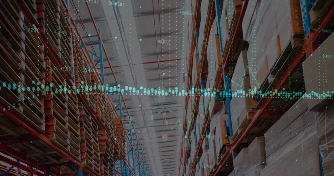 Smart Warehouse Automation with Digital Overlay