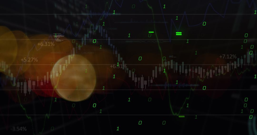 Digital Data Visualization with Binary Matrix Patterns - Free Images, Stock Photos and Pictures on Pikwizard.com