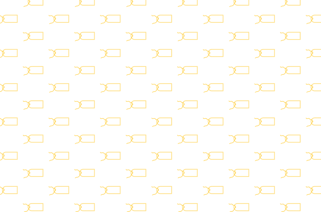 Seamless Transparent Yellow Pattern Design on Black Background