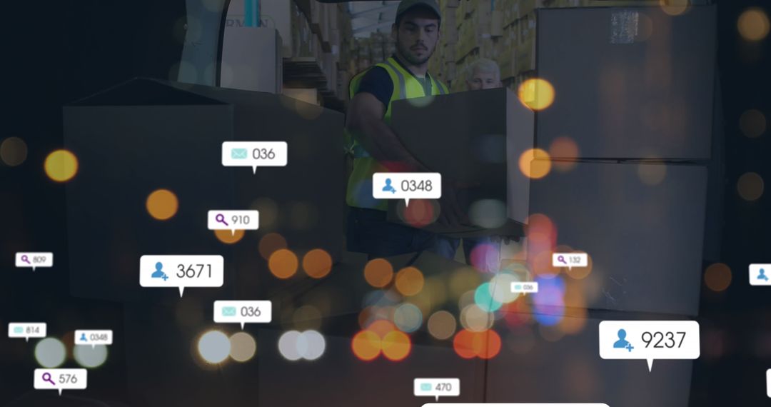 Logistics and Social Media Integration in Modern Warehouse