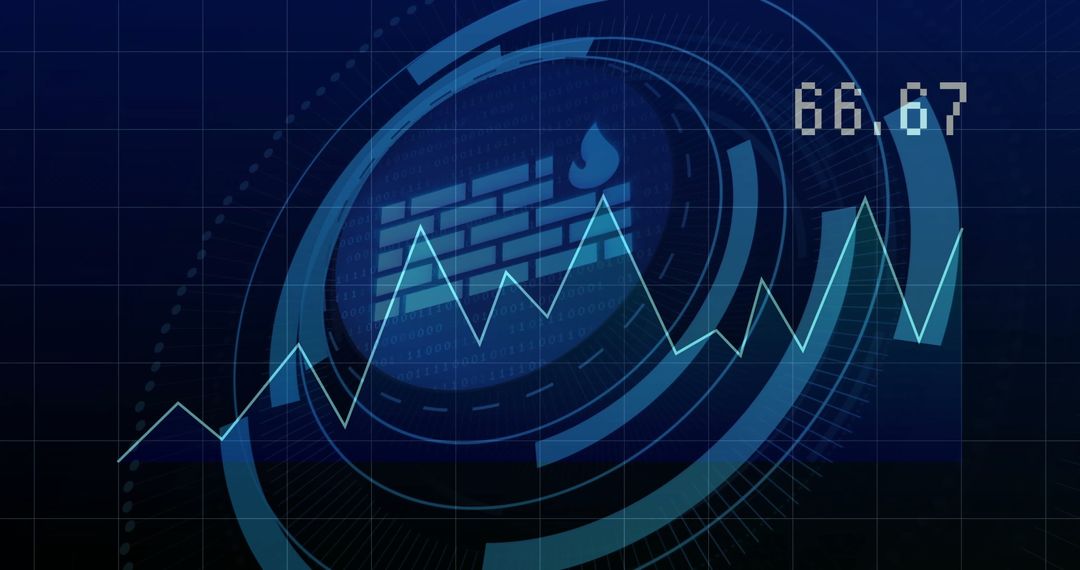 Abstract Concept of Data Processing and Digital Interface Analysis