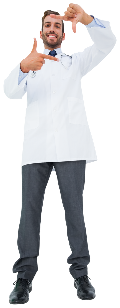 Doctor Framing View with Hands on Transparent Background - Download Free Stock Images Pikwizard.com