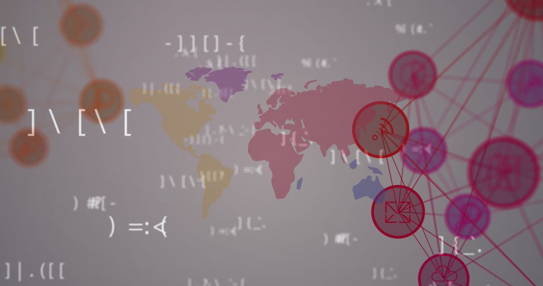 Global Network Connections with Digital Graphics Conceptualizing COVID-19 Impact