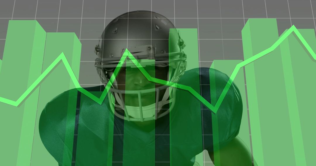 Football Player Merging with Financial Data Analytics Charts