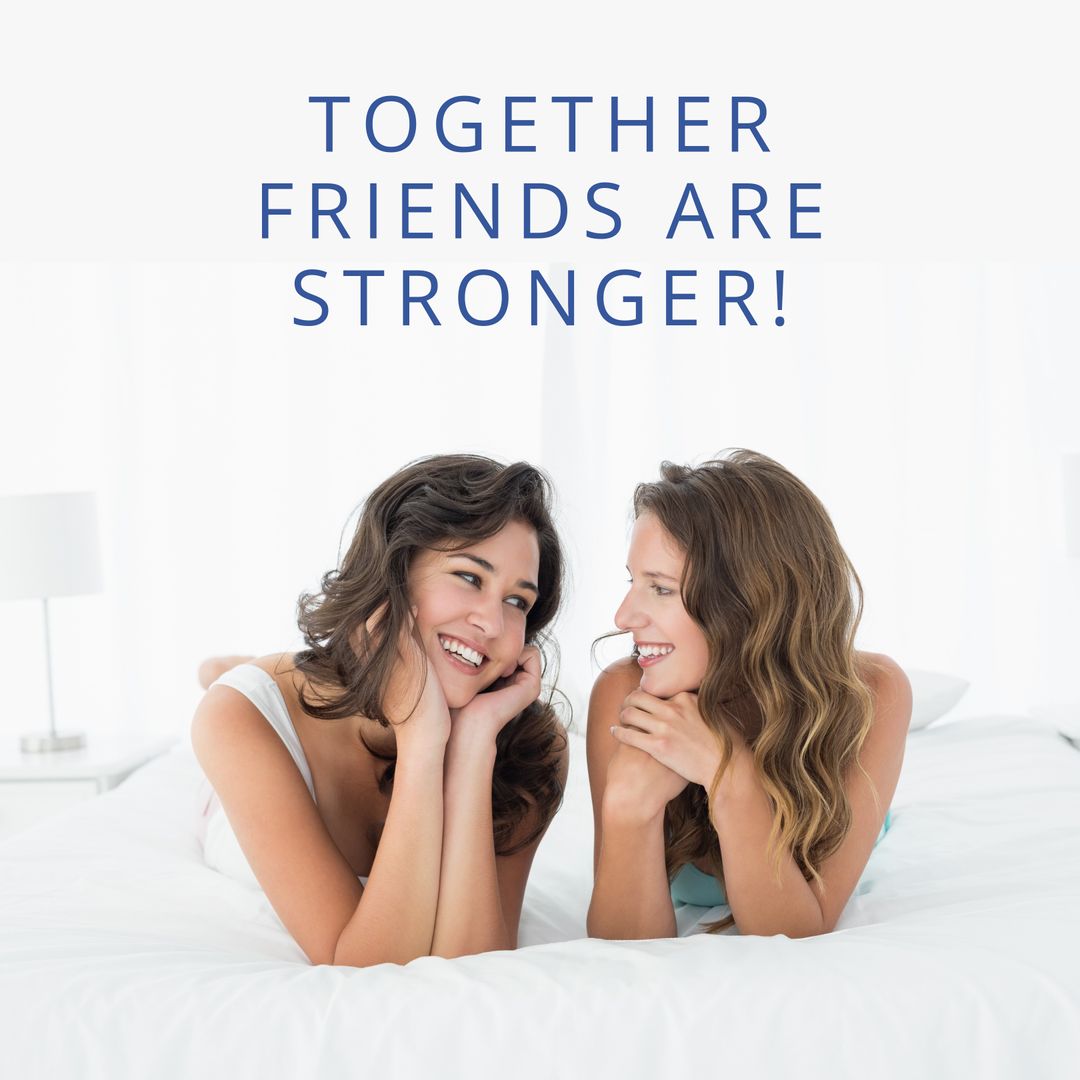 Happy Friends Smiling Together on Friendship Day