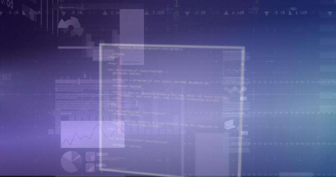 Digital Finance Data on Virtual Screens and Graphs