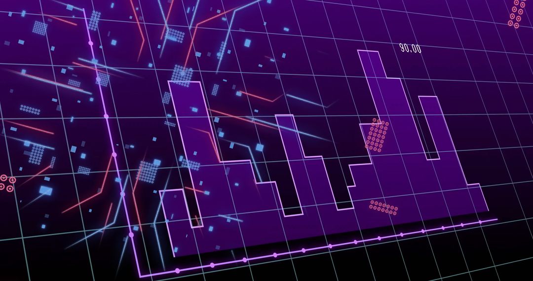 Digital Data Processing on Futuristic Circuit Board