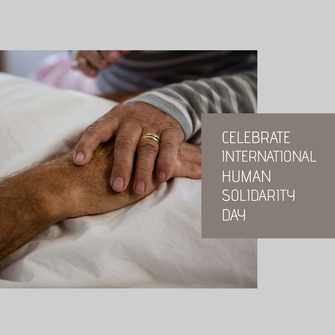 Hands Holding Symbolizing Human Solidarity and Support