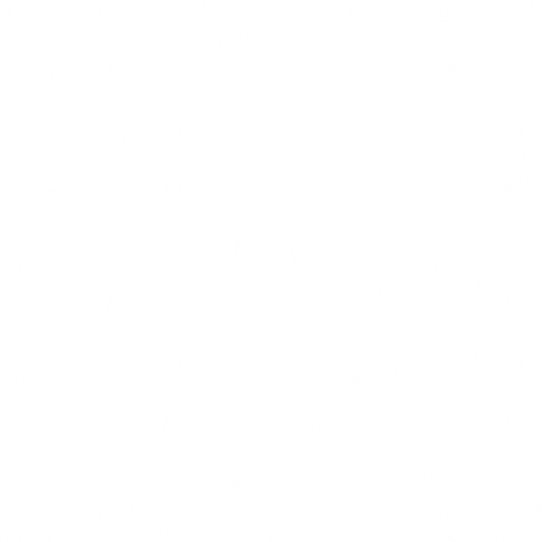 Transparent Pattern with White Paintbrush and Palette Icons