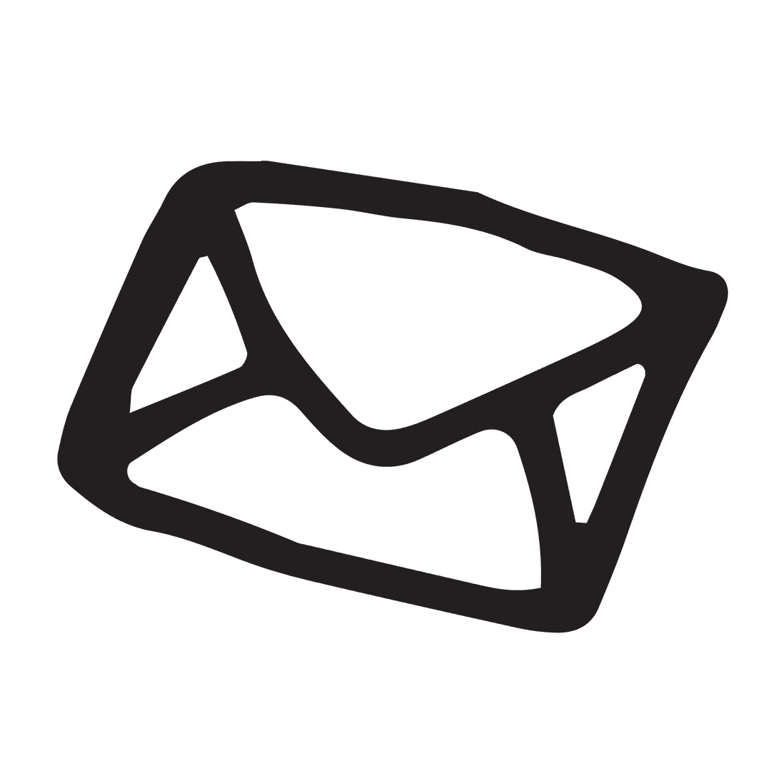 Simple Envelope Icon on Transparent Background for Messaging - Download Free Stock Images Pikwizard.com