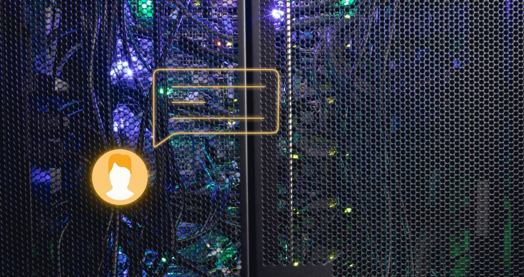 Chatbot Communication Over Digital Servers in Data Center