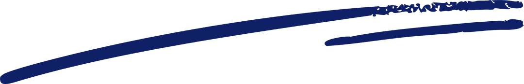 Navy Blue Brush Strokes on Transparent Canvas