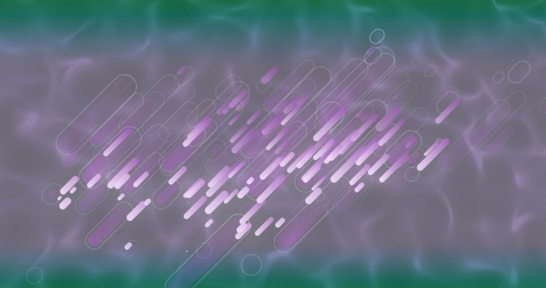 Abstract Light Trails with Geometric Shapes