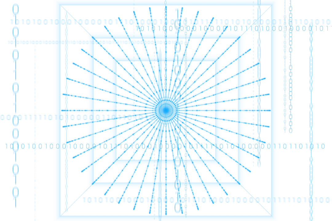 Binary Language Abstract Design on Transparent Background - Download Free Stock Images Pikwizard.com