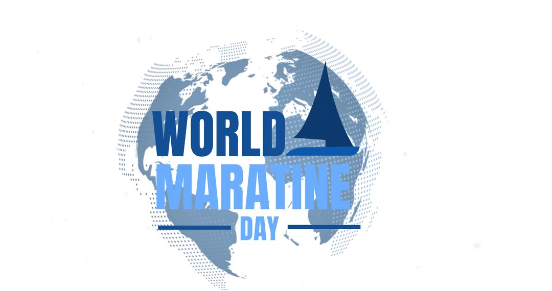 World Maritime Day Globe Logo Design