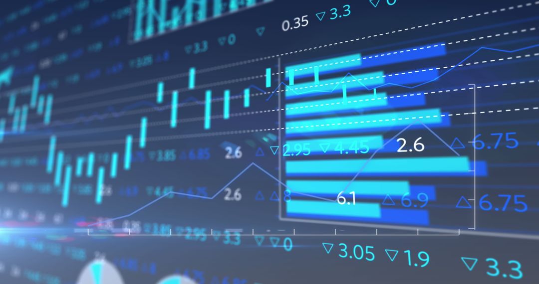 Digital Interface of Stock Market Data Visualization