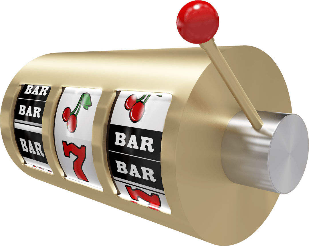 Transparent Arcade Fruit Machine Concept with Luck and Success Elements