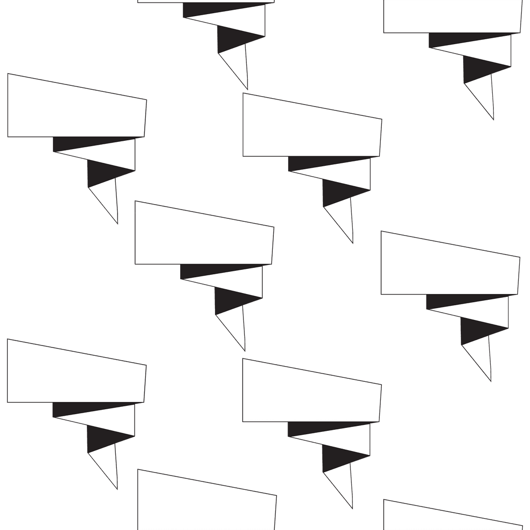 Transparent Vector Illustrations of White Banners with Copy Space