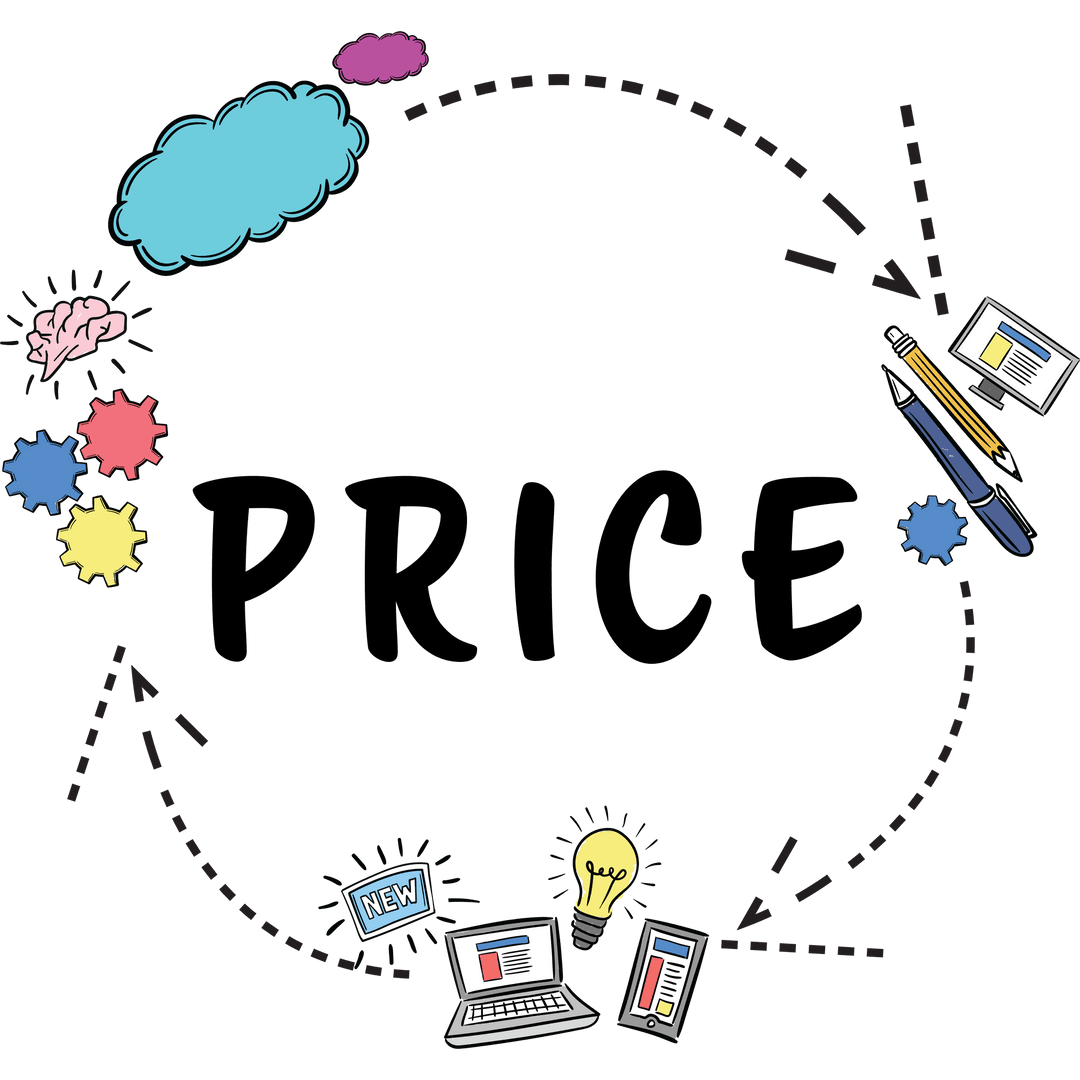 Creative Brainstorming Cycle on Transparent Background
