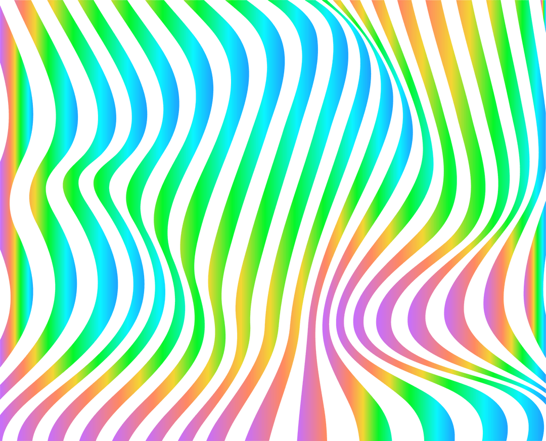 Abstract Wavy Stripes With Gradient Patterns Over Transparent Background - Download Free Stock Images Pikwizard.com
