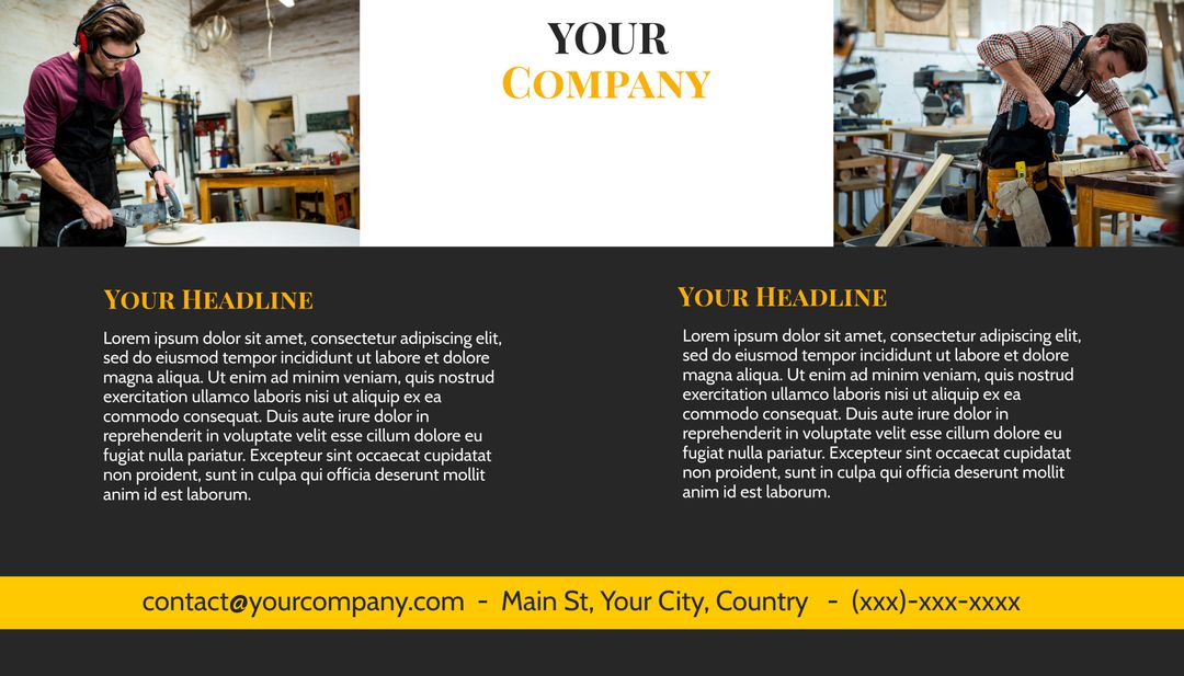 Skilled Artisans Focused on Intricate Woodworking Crafts