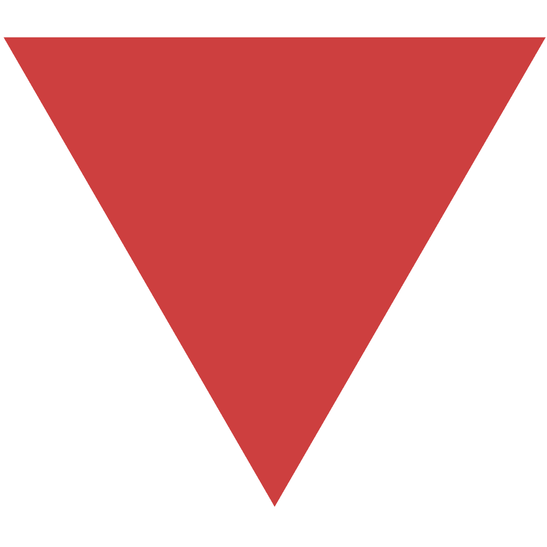 Red Triangle Vector Transparent Background Innovative Design