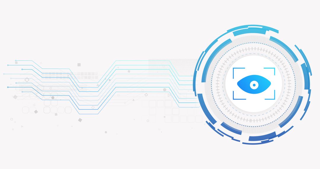 Cyber Security and Digital Interface Concept