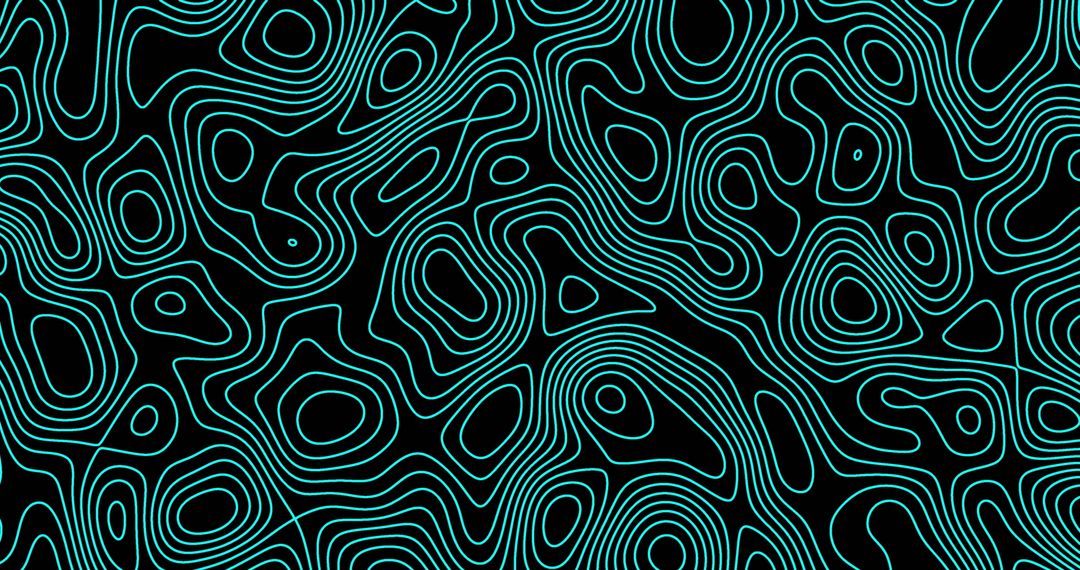 Futuristic Contour Lines and Virtual Reality Gaming Concept