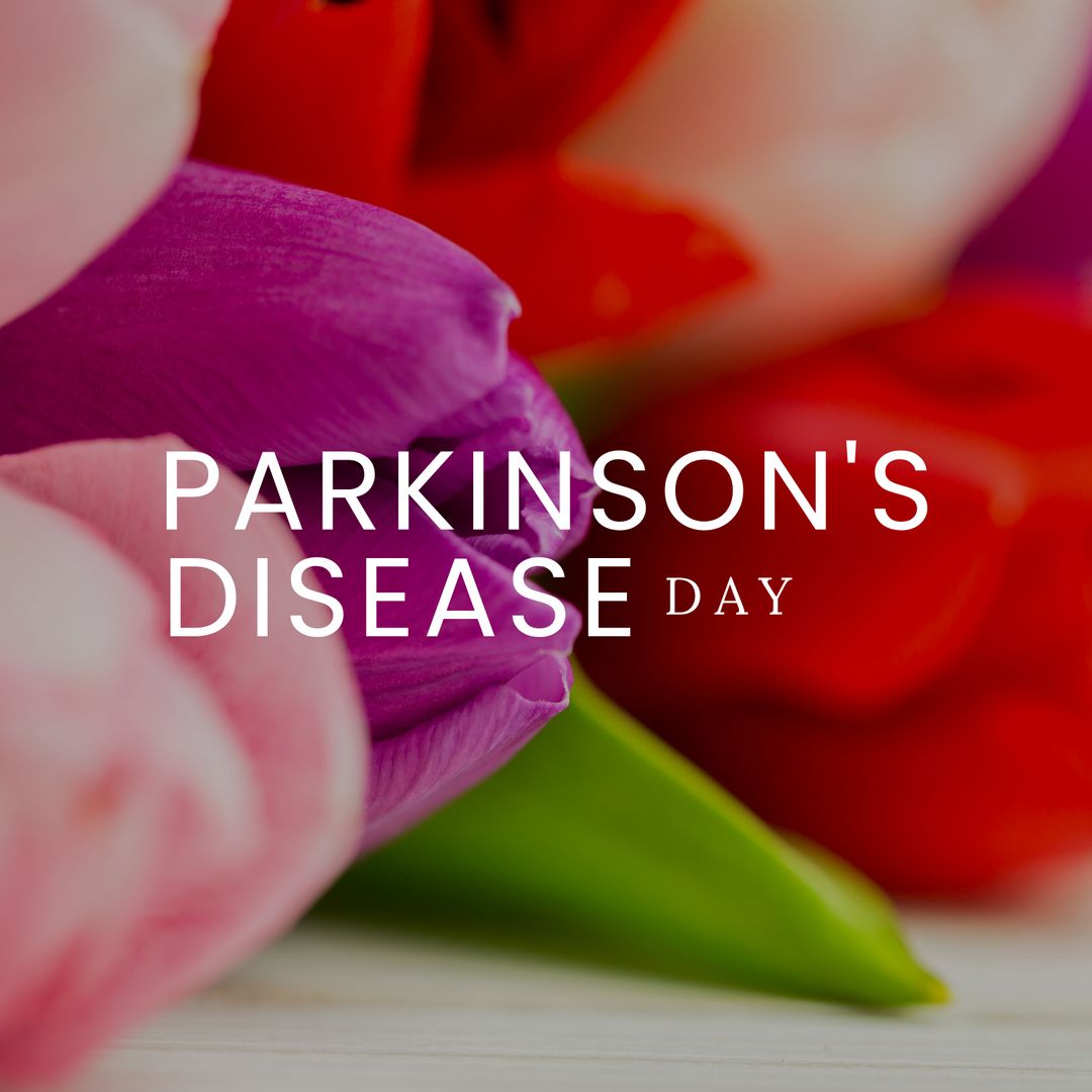 Parkinson's Disease Day Awareness Concept with Colorful Tulips - Download Free Stock Templates Pikwizard.com