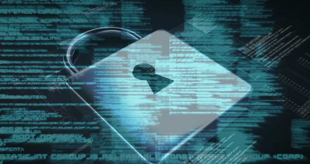 Digital Security and Data Processing in Virtual Space - Free Images, Stock Photos and Pictures on Pikwizard.com