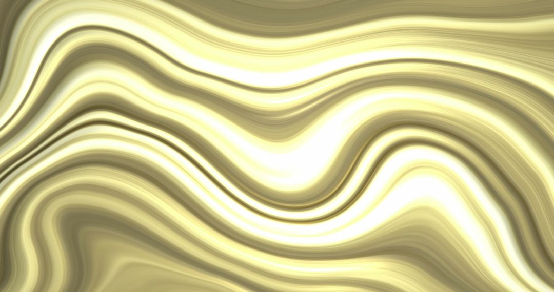 Flowing Wave Abstract Gold Pattern
