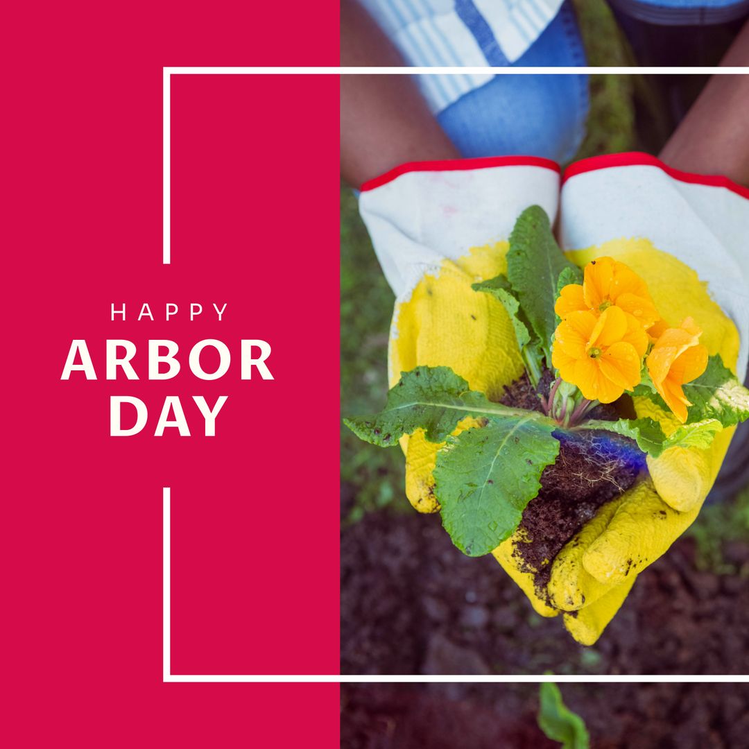 Celebrating Arbor Day with Gardening and Flower Planting