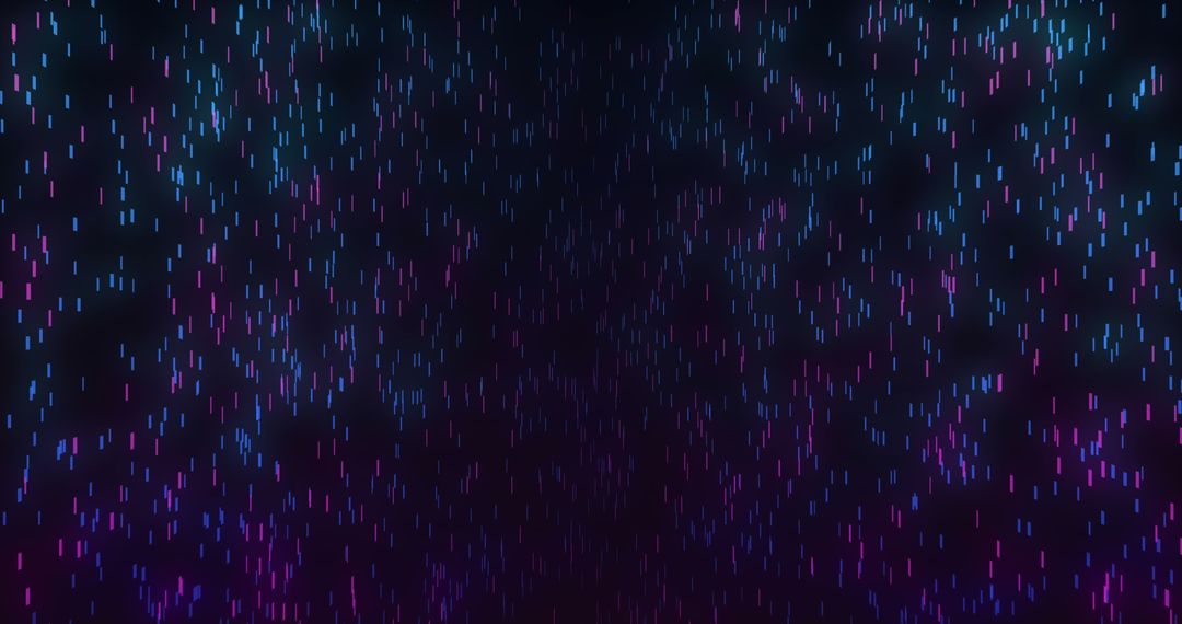 Digital Rainfall Cyber Tech Illumination Background