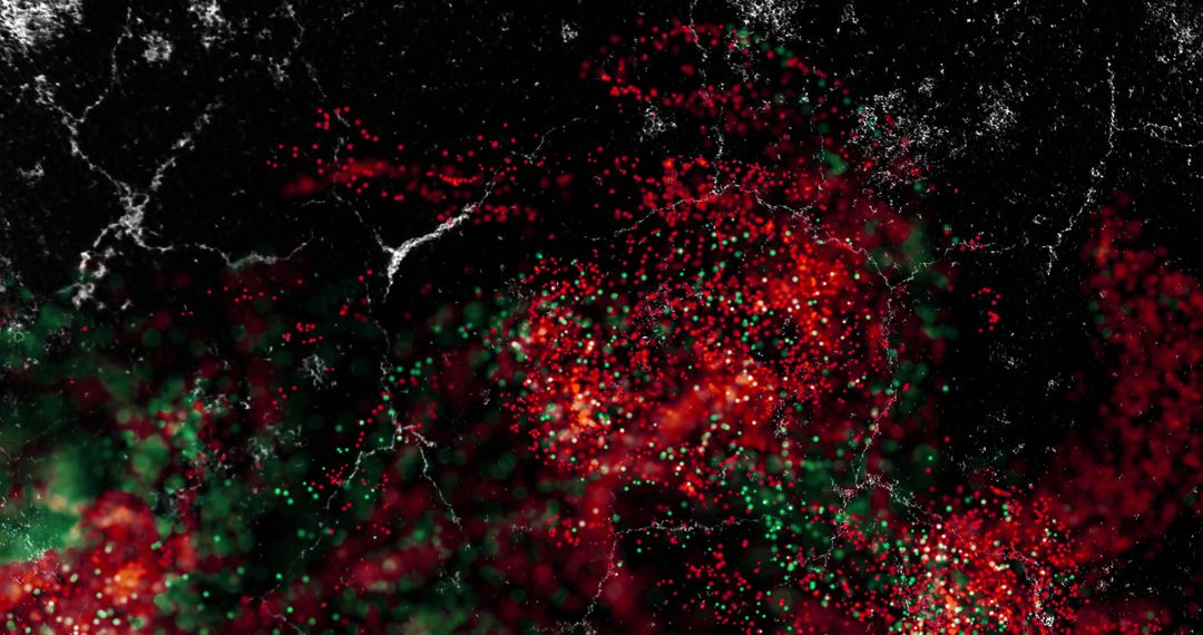 Luminous Particle Clusters with Energetic White Streaks