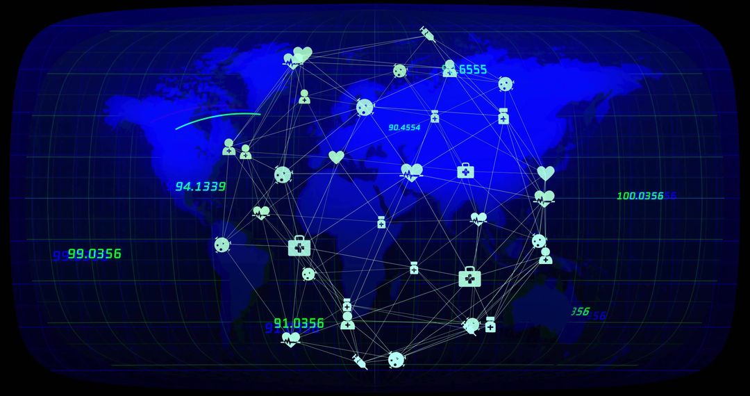 Global Digital Network Connectivity with Data Nodes