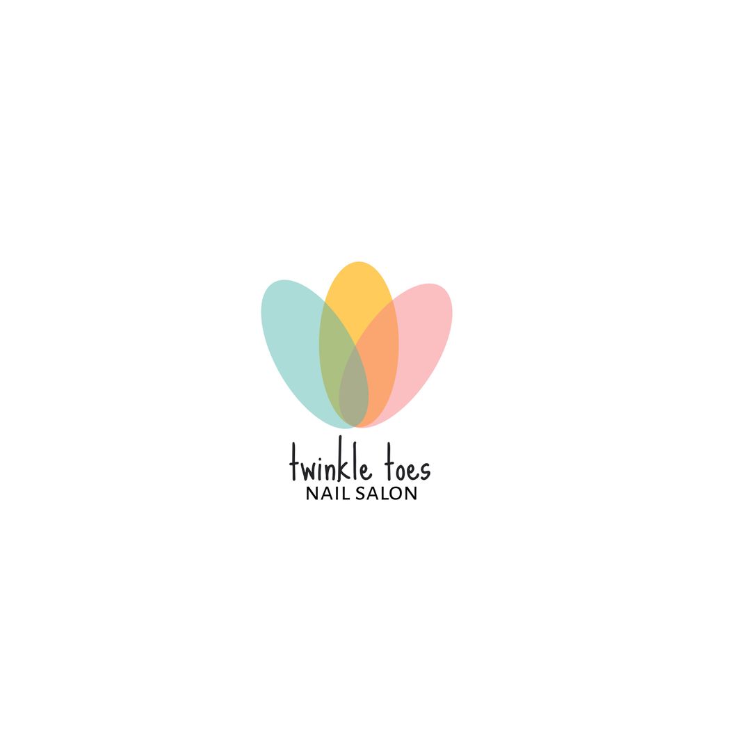 Colorful Butterfly Logo Design for Nail Salon Branding - Download Free Stock Templates Pikwizard.com