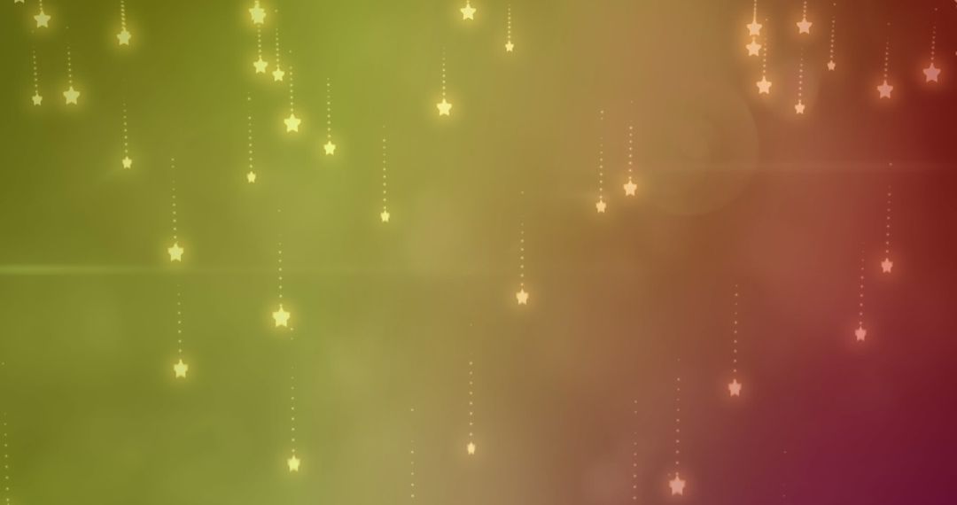 Twinkling Stars on Gradient Background