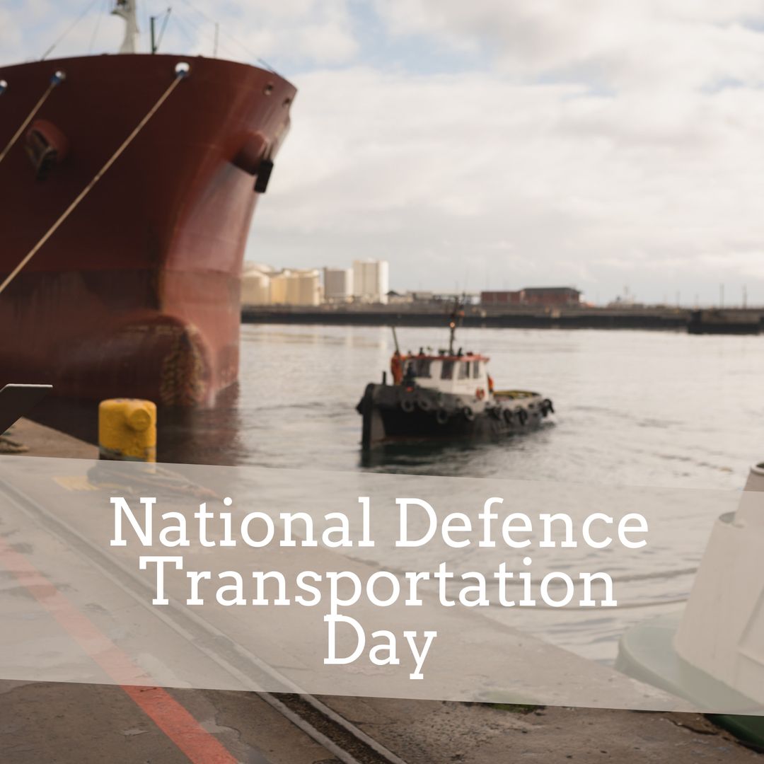 Ships Docked on National Defence Transportation Day Celebration