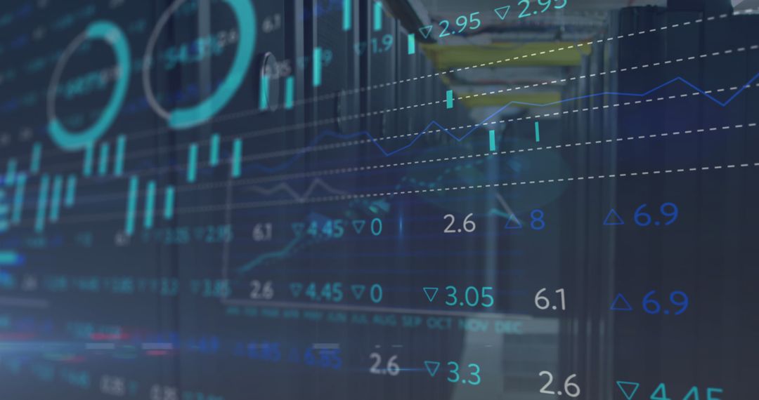 High-Tech Data Analytics with Overlaid Virtual Charts