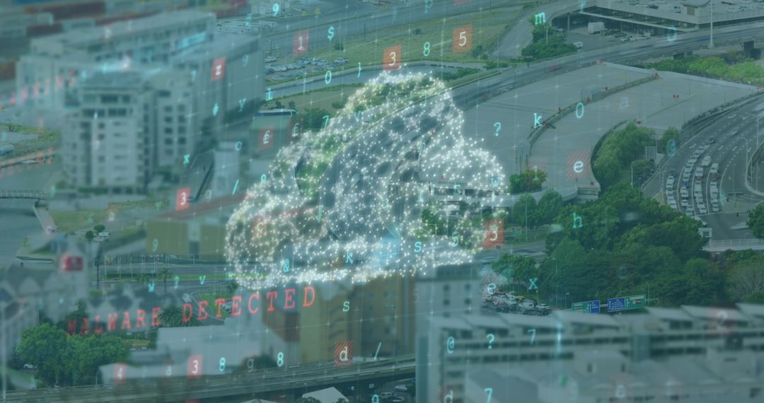 Digital Cloud Integrating With Urban Infrastructure