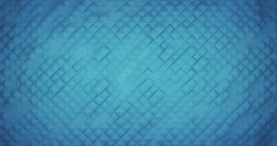 Abstract Blue Geometric Tile Pattern Background