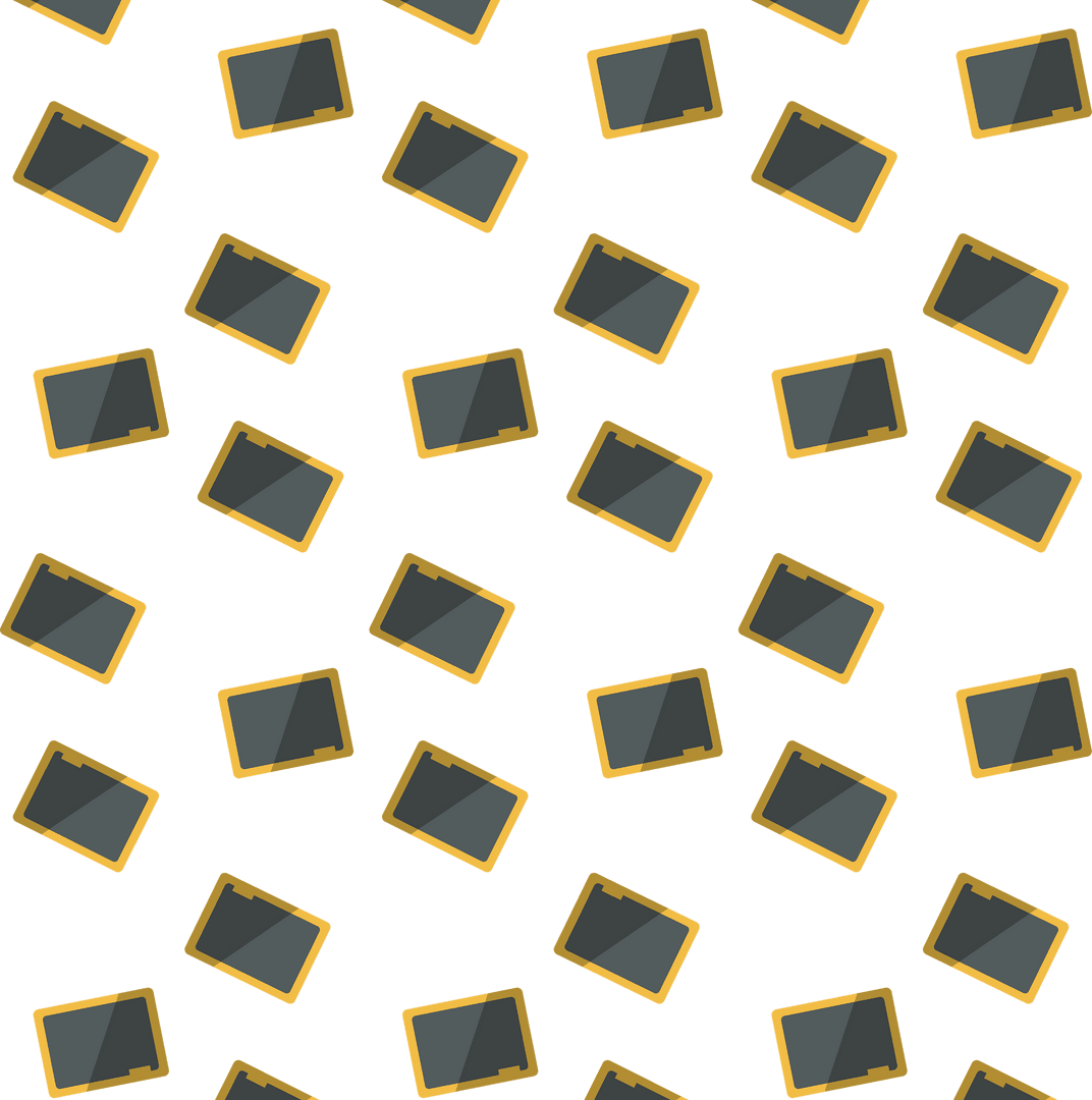 Seamless Diagram of Chalkboard Design on Transparent Background