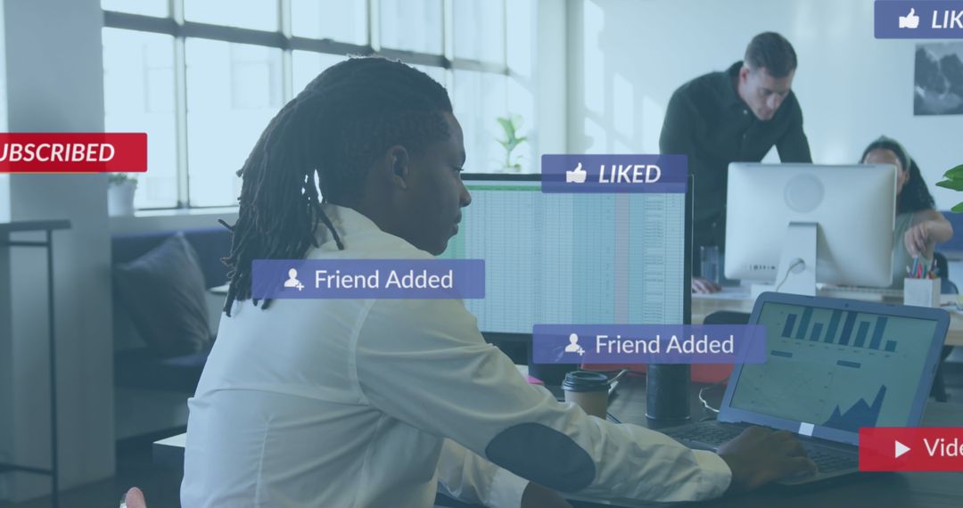 Digital Connectivity in Modern Office Environment