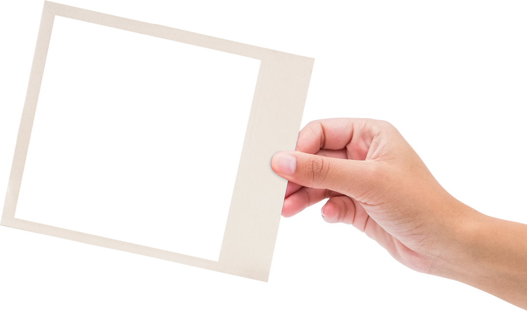 Hand Holding Transparent Frame with Empty Copy Space for Variety Purposes - Download Free Stock Images Pikwizard.com