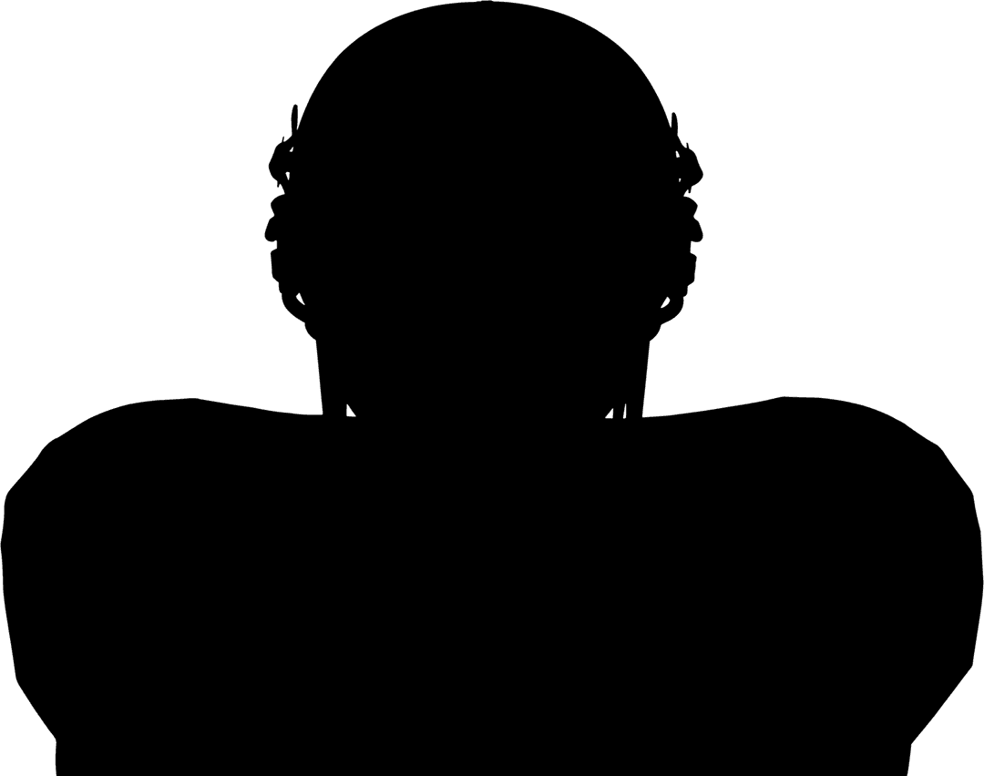 Cropped Transparent Silhouette of Football Player for Graphic Overlay