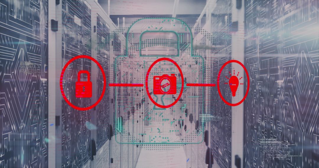 Cybersecurity and Data Encryption Concept in Modern Technology