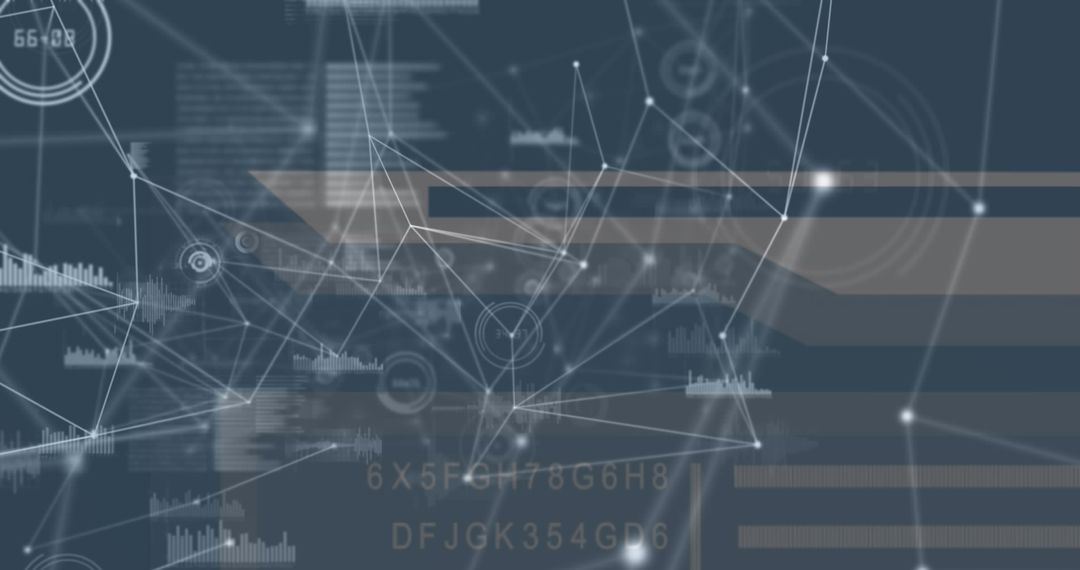 Cutting-Edge Digital Interface Depicting Global Connectivity